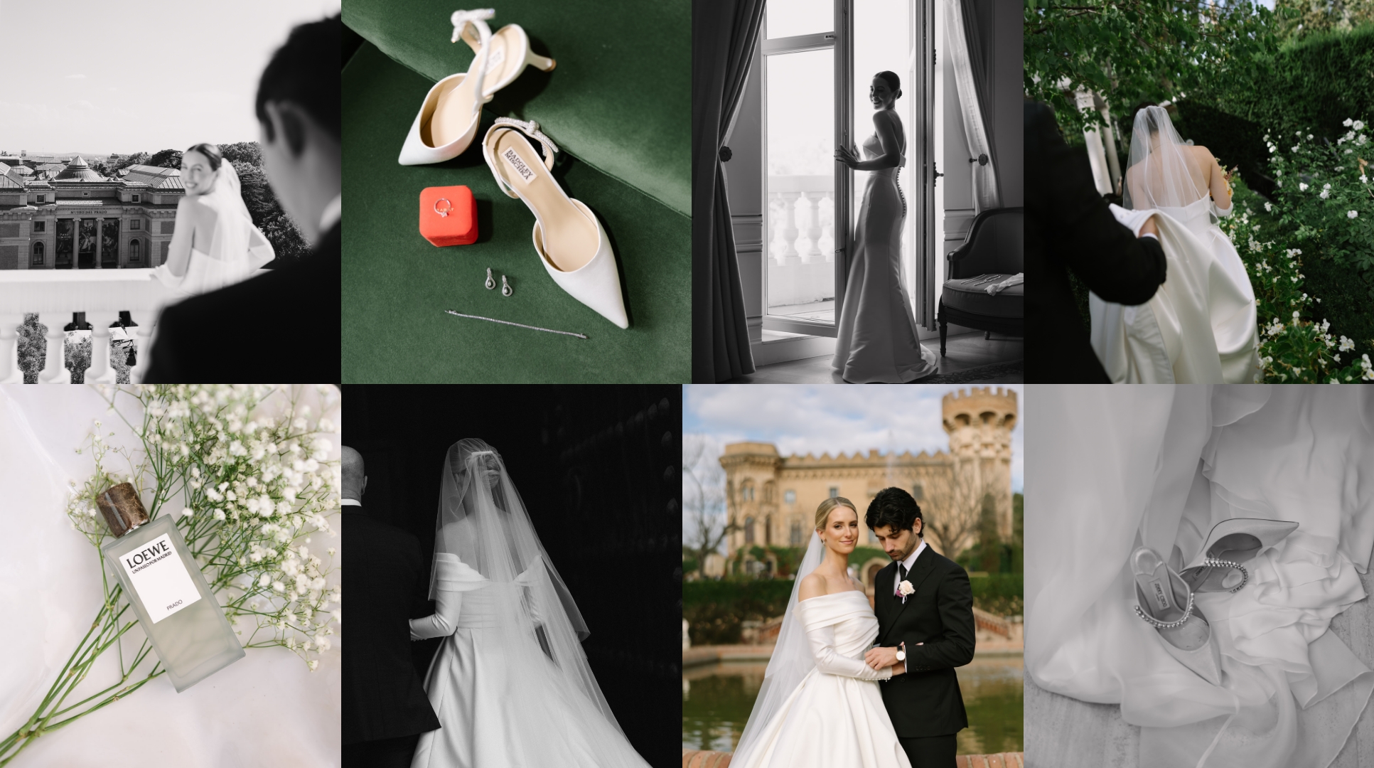 Destination wedding in Spain luxury venue editorial style