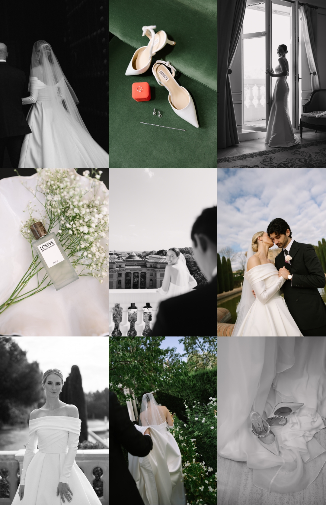 Destination wedding in Spain luxury venue editorial style