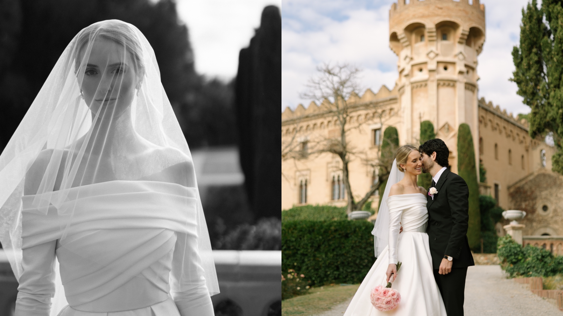 Destination wedding in Spain luxury venue editorial style